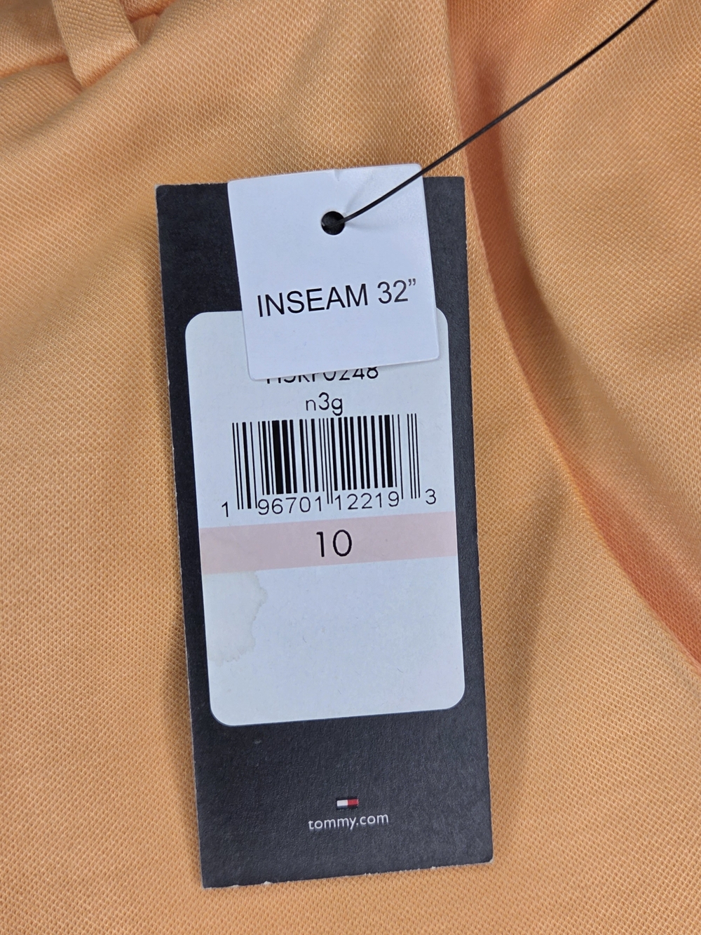 Tommy Hilfiger Wide-Leg Peach Women's Trousers Size 10 NWT - Picture 9 of 10
